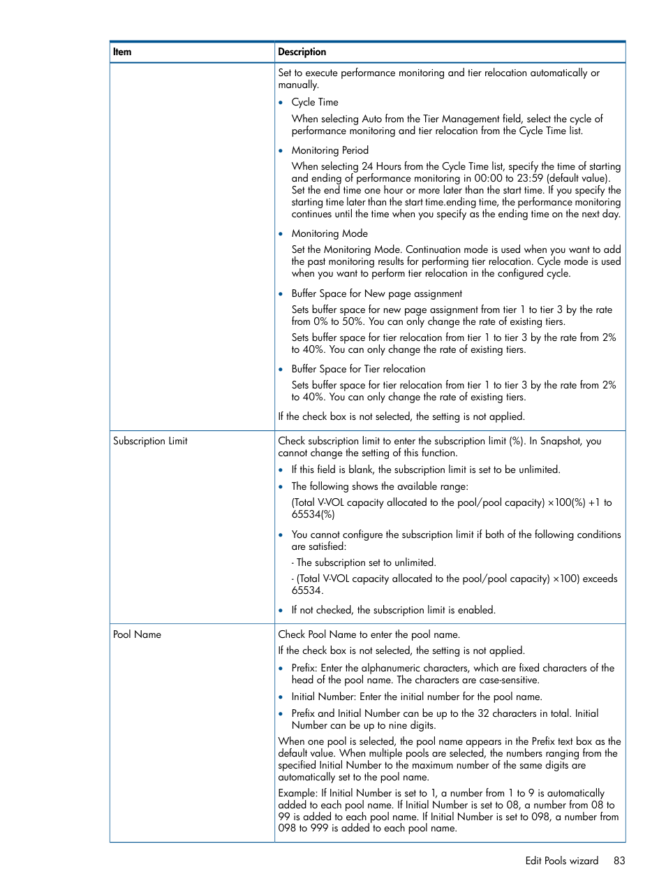HP XP RAID Manager Software User Manual | Page 83 / 98