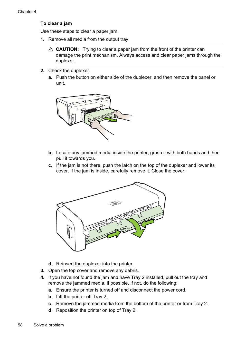 HP Officejet Pro 8000 - A811 User Manual | Page 62 / 110