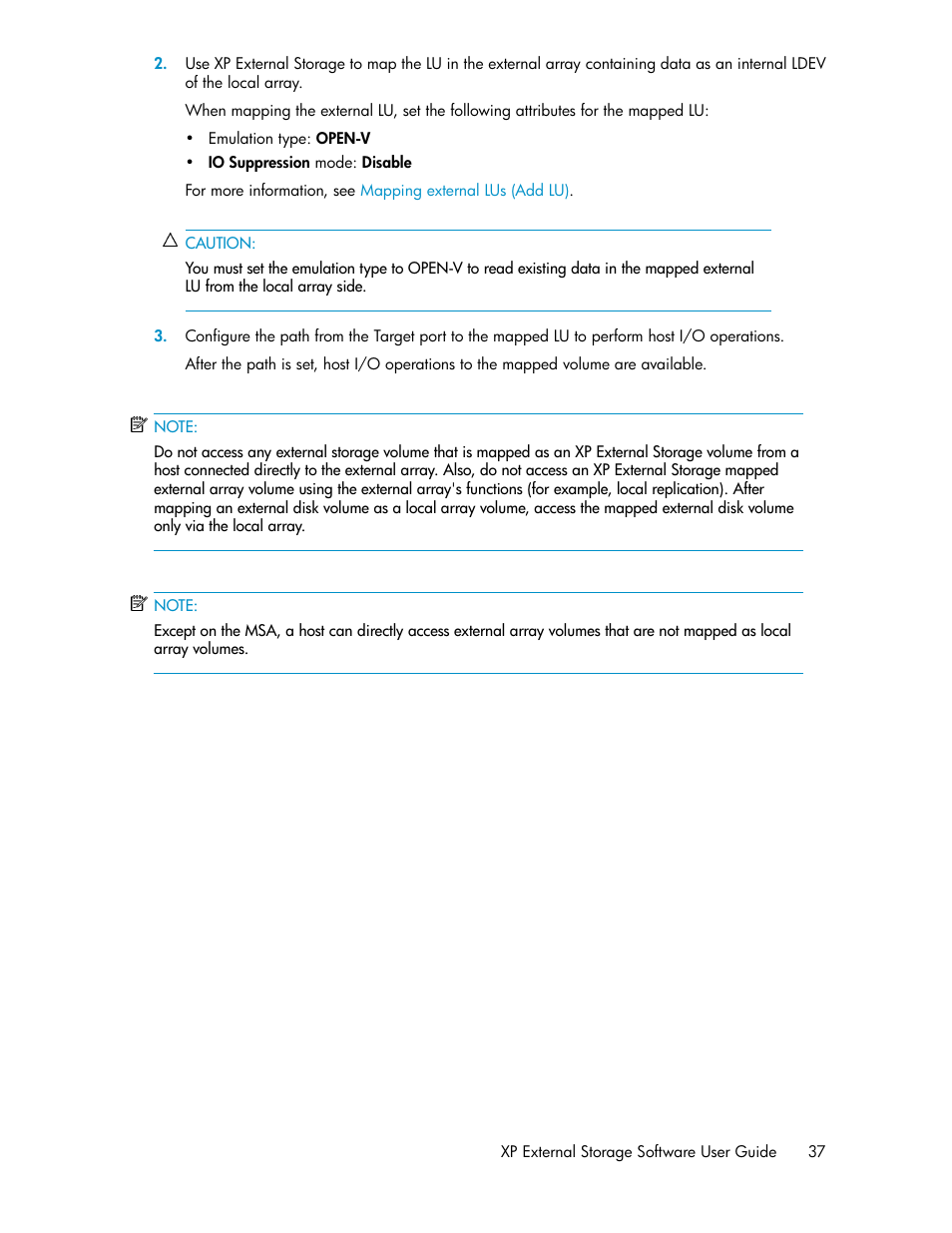 HP StorageWorks XP Remote Web Console Software User Manual | Page 37 / 192