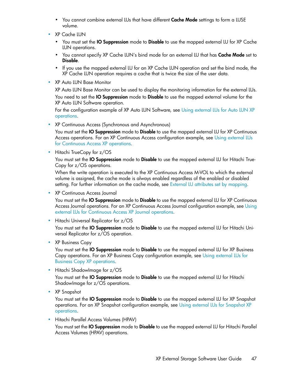 HP StorageWorks XP Remote Web Console Software User Manual | Page 47 / 192