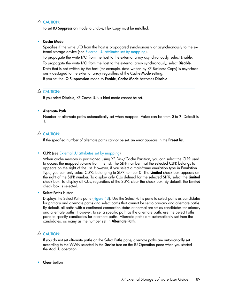 HP StorageWorks XP Remote Web Console Software User Manual | Page 89 / 192