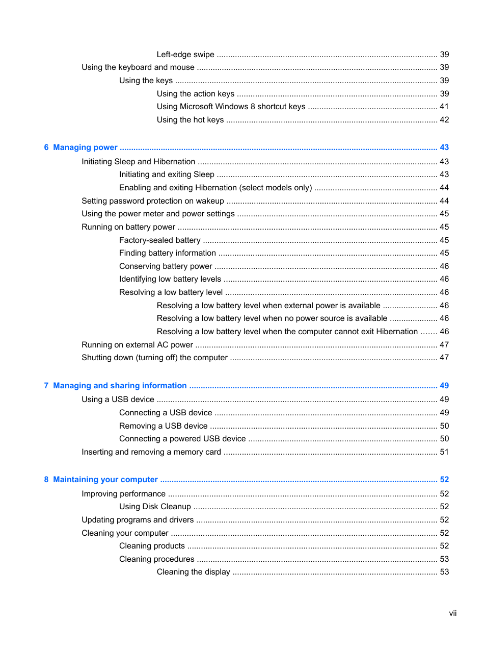 HP Split 13-m110ca x2 PC User Manual | Page 7 / 83