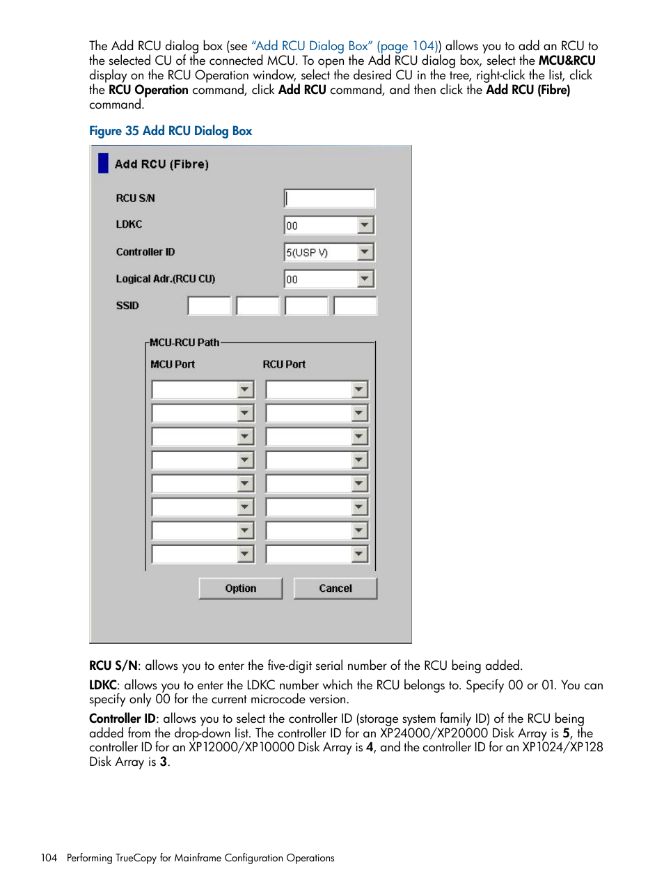 HP StorageWorks XP Remote Web Console Software User Manual | Page 104 / 258