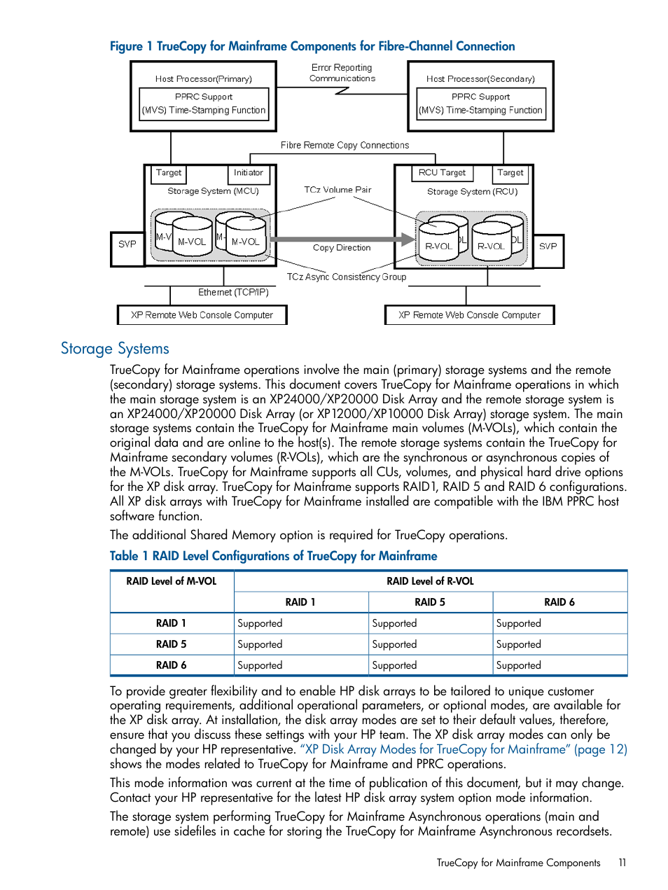 Storage systems | HP StorageWorks XP Remote Web Console Software User Manual | Page 11 / 258