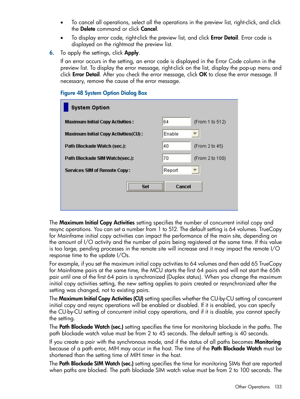 HP StorageWorks XP Remote Web Console Software User Manual | Page 133 / 258