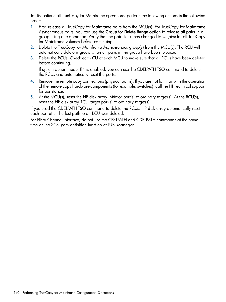 HP StorageWorks XP Remote Web Console Software User Manual | Page 140 / 258