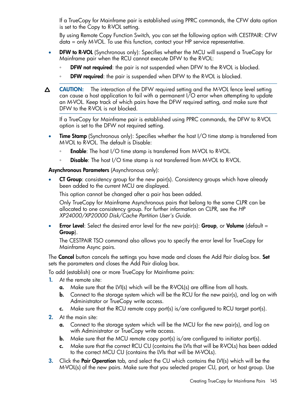 HP StorageWorks XP Remote Web Console Software User Manual | Page 145 / 258