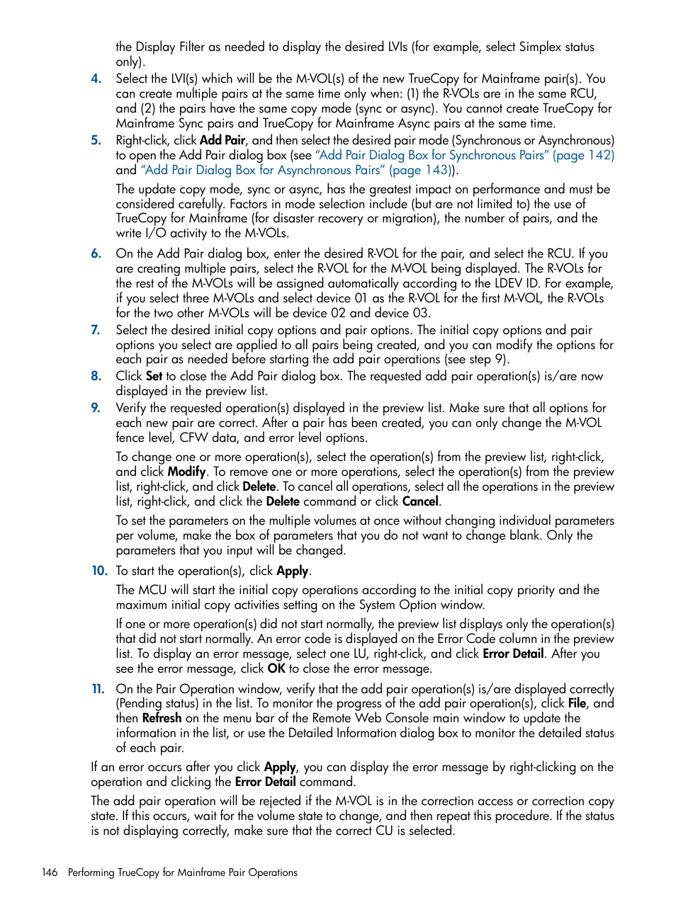 HP StorageWorks XP Remote Web Console Software User Manual | Page 146 / 258
