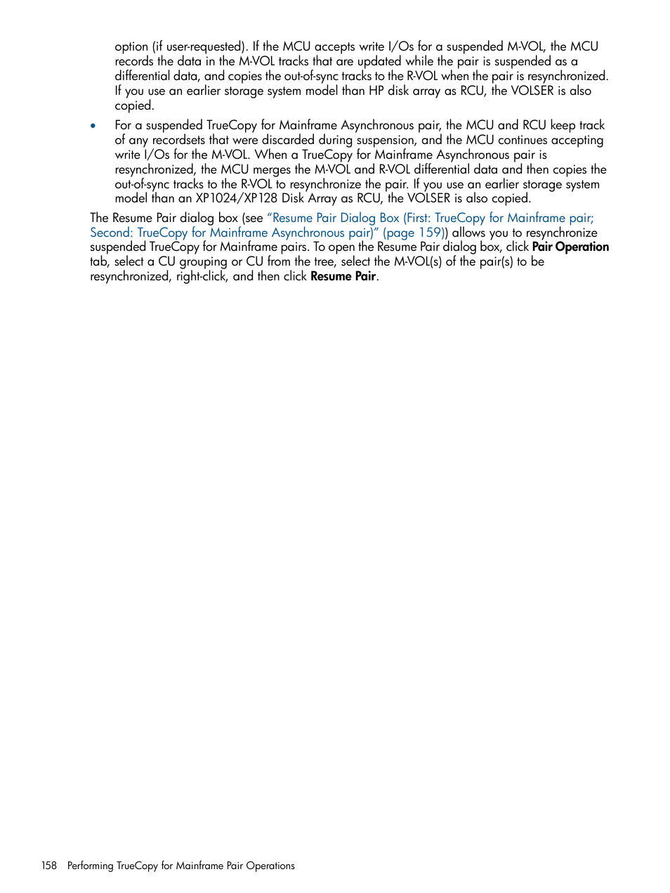 HP StorageWorks XP Remote Web Console Software User Manual | Page 158 / 258