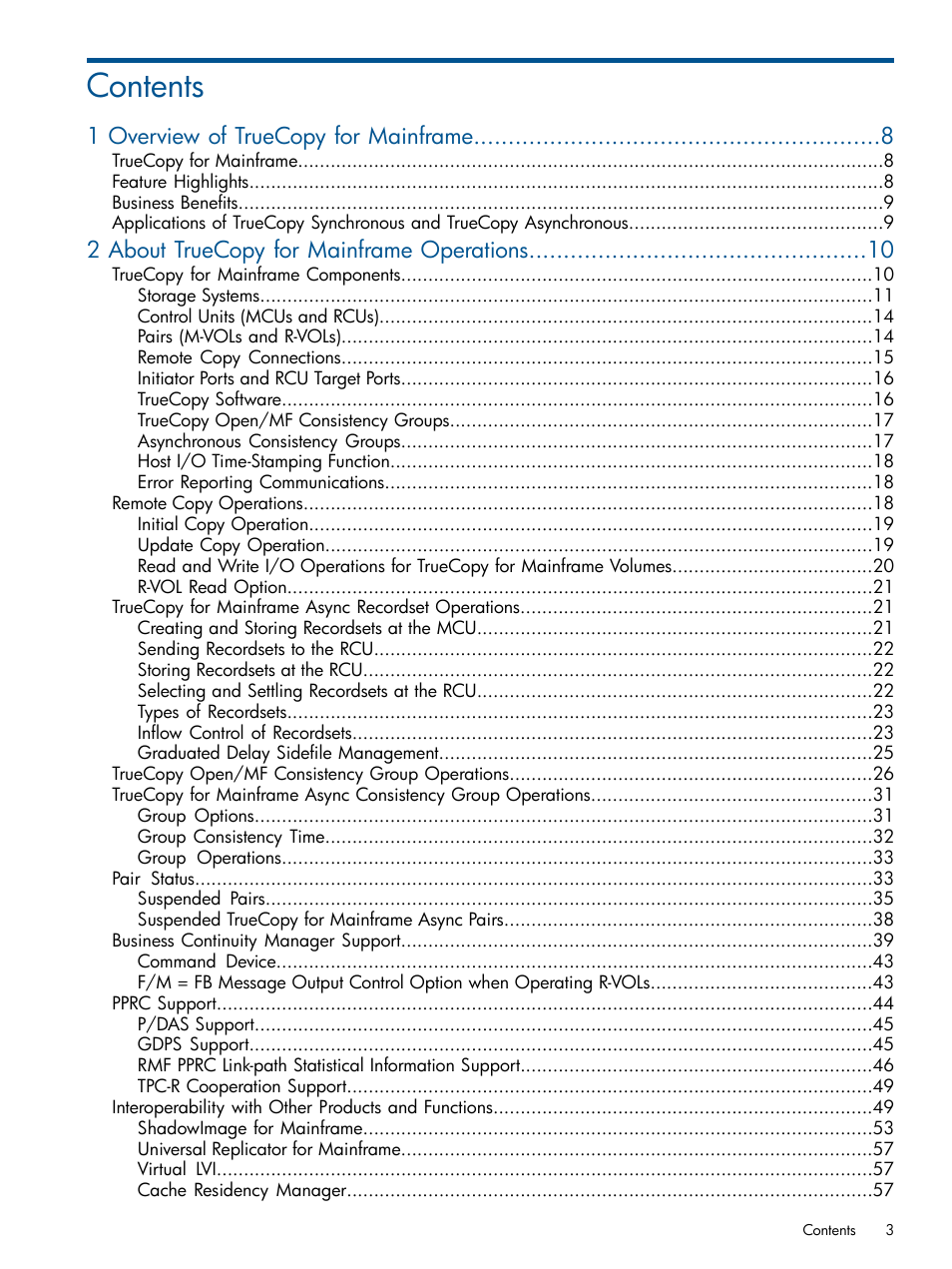 HP StorageWorks XP Remote Web Console Software User Manual | Page 3 / 258