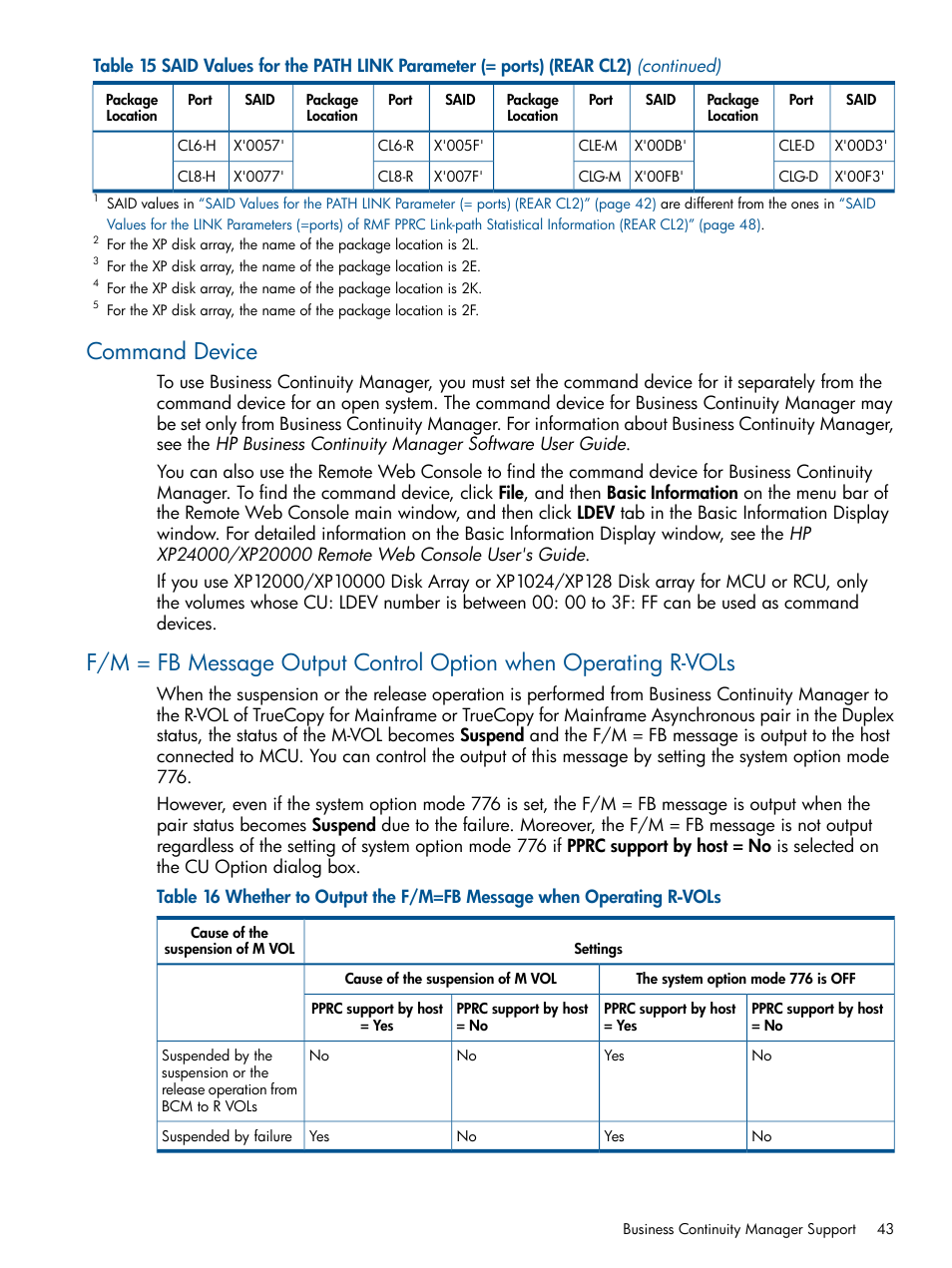 Command device | HP StorageWorks XP Remote Web Console Software User Manual | Page 43 / 258
