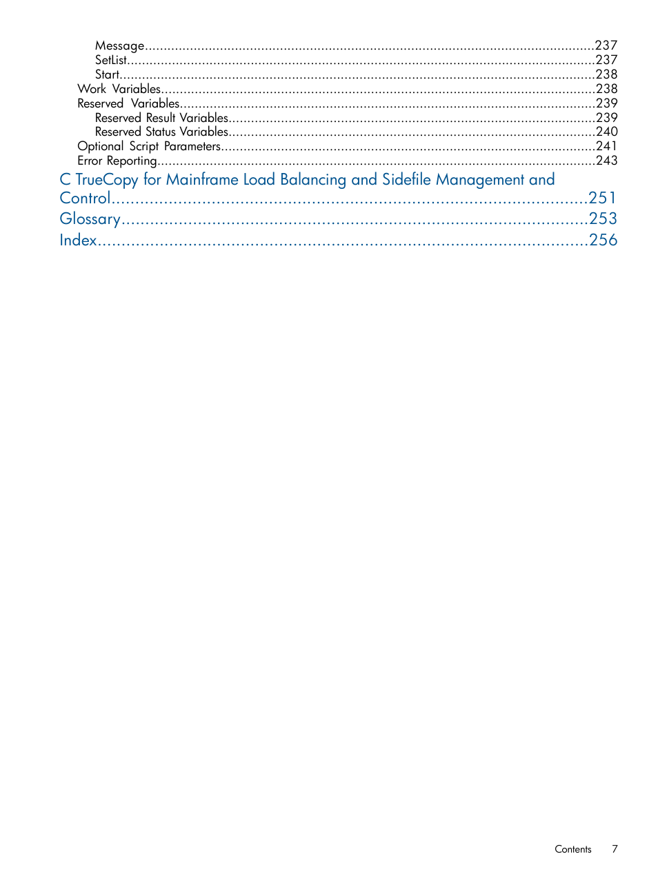 HP StorageWorks XP Remote Web Console Software User Manual | Page 7 / 258