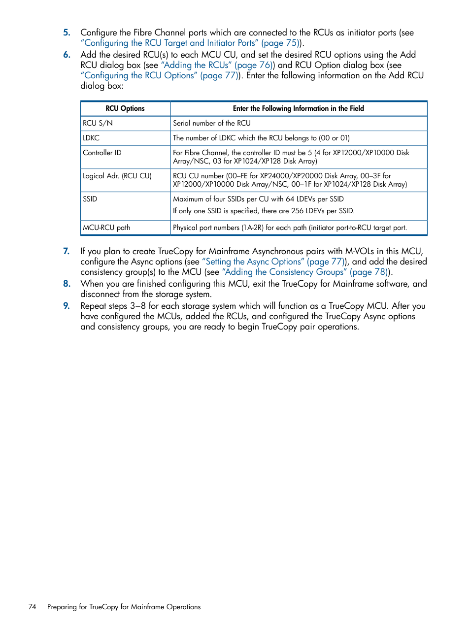 HP StorageWorks XP Remote Web Console Software User Manual | Page 74 / 258