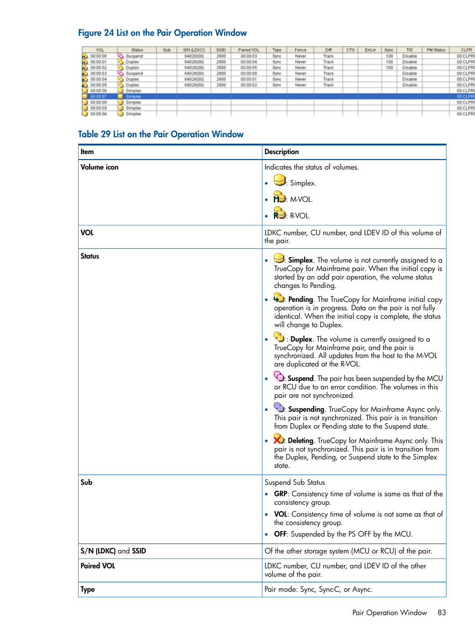 HP StorageWorks XP Remote Web Console Software User Manual | Page 83 / 258