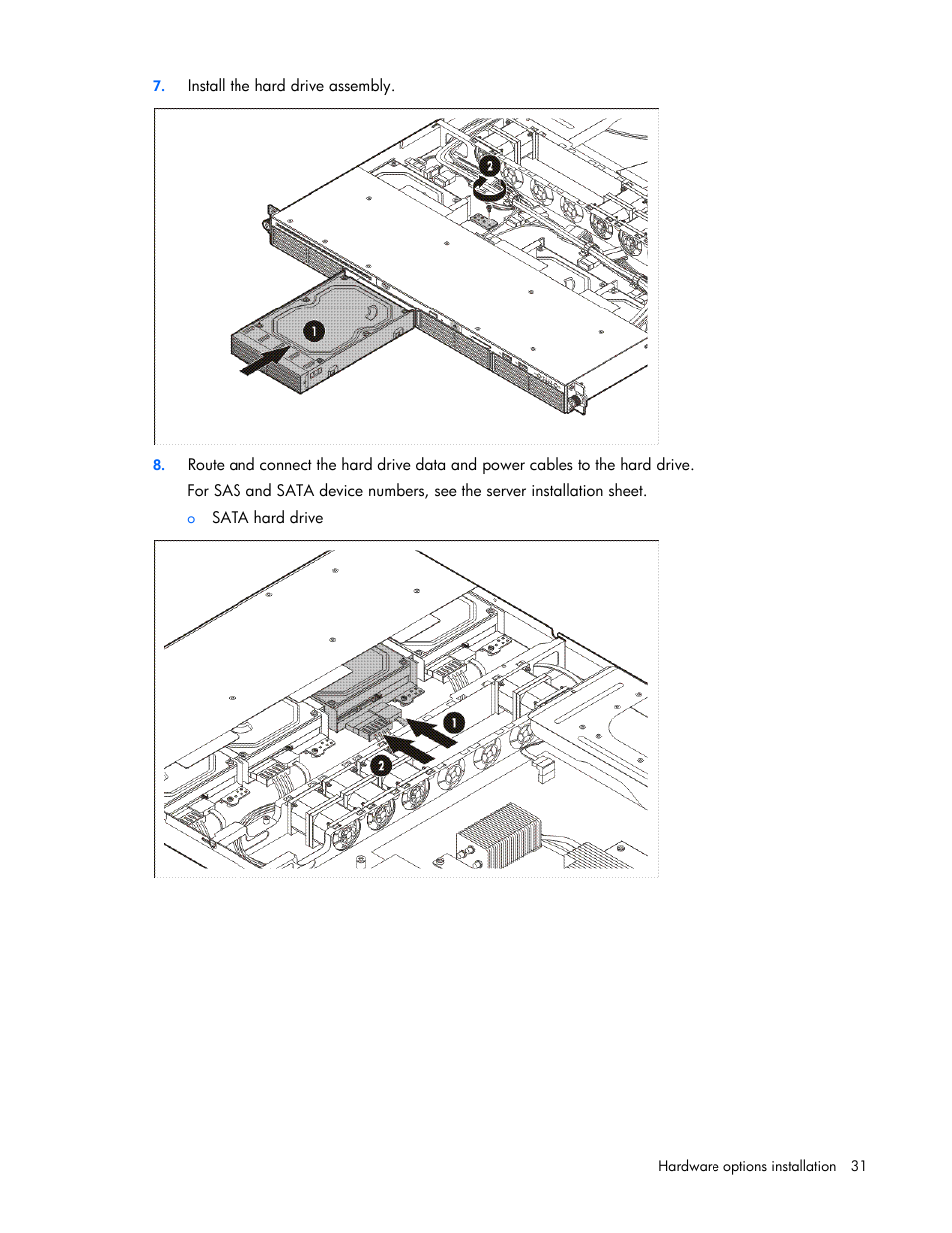 HP ProLiant DL120 G6 Server User Manual | Page 31 / 113