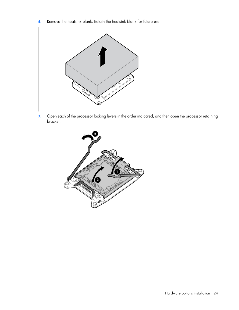 HP ProLiant BL460c Gen8 Server Blade User Manual | Page 24 / 83