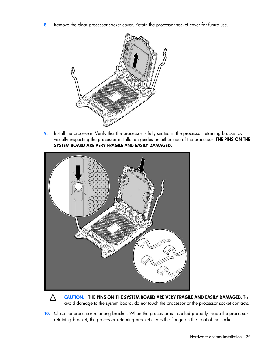 HP ProLiant BL460c Gen8 Server Blade User Manual | Page 25 / 83