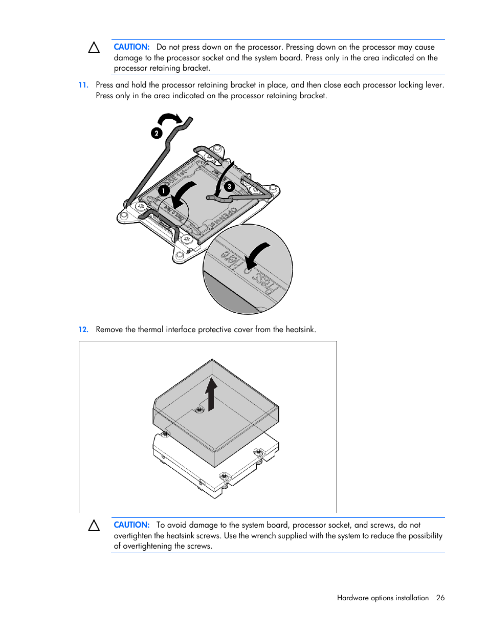 HP ProLiant BL460c Gen8 Server Blade User Manual | Page 26 / 83