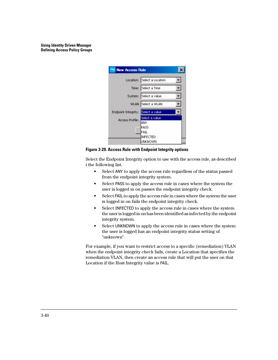 HP Identity Driven Manager Software Series User Manual | Page 104 / 194