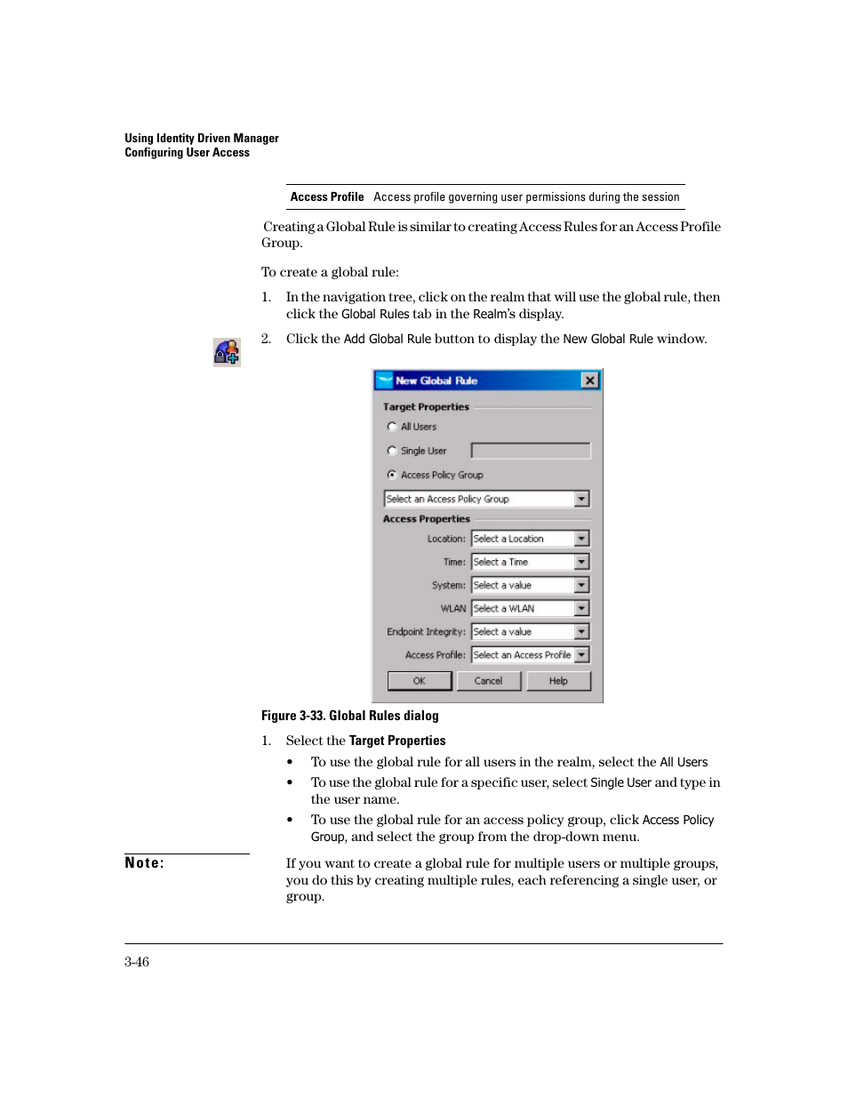 HP Identity Driven Manager Software Series User Manual | Page 110 / 194