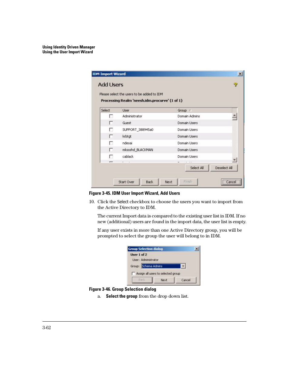 HP Identity Driven Manager Software Series User Manual | Page 126 / 194