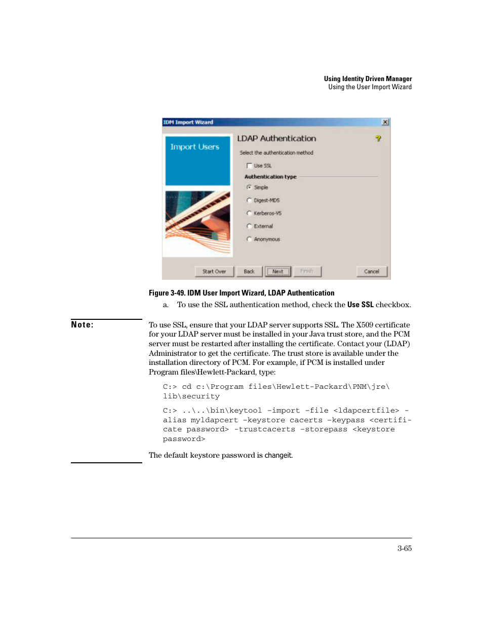 HP Identity Driven Manager Software Series User Manual | Page 129 / 194