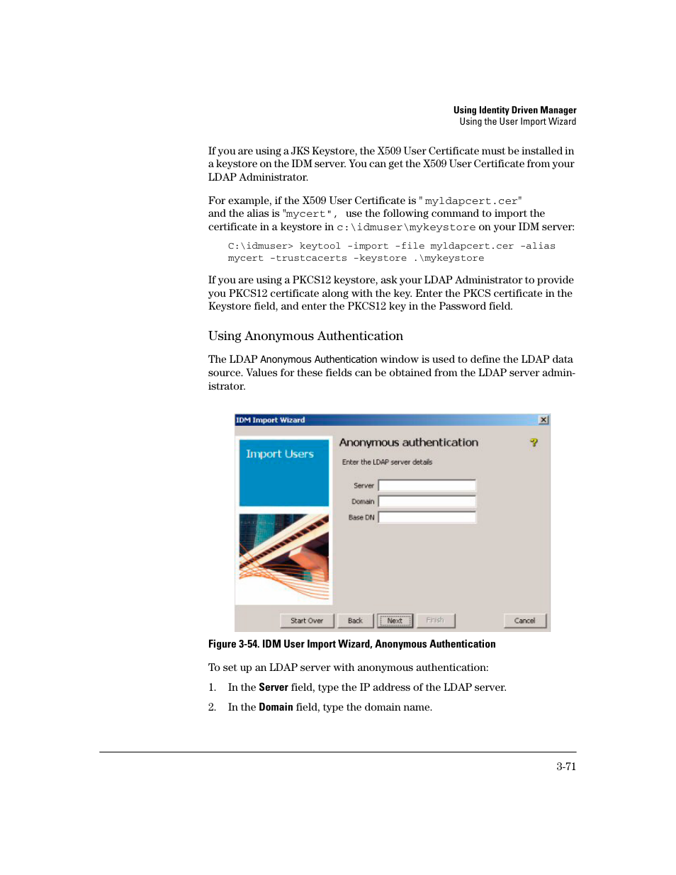 HP Identity Driven Manager Software Series User Manual | Page 135 / 194