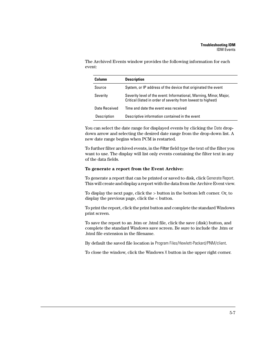 HP Identity Driven Manager Software Series User Manual | Page 169 / 194