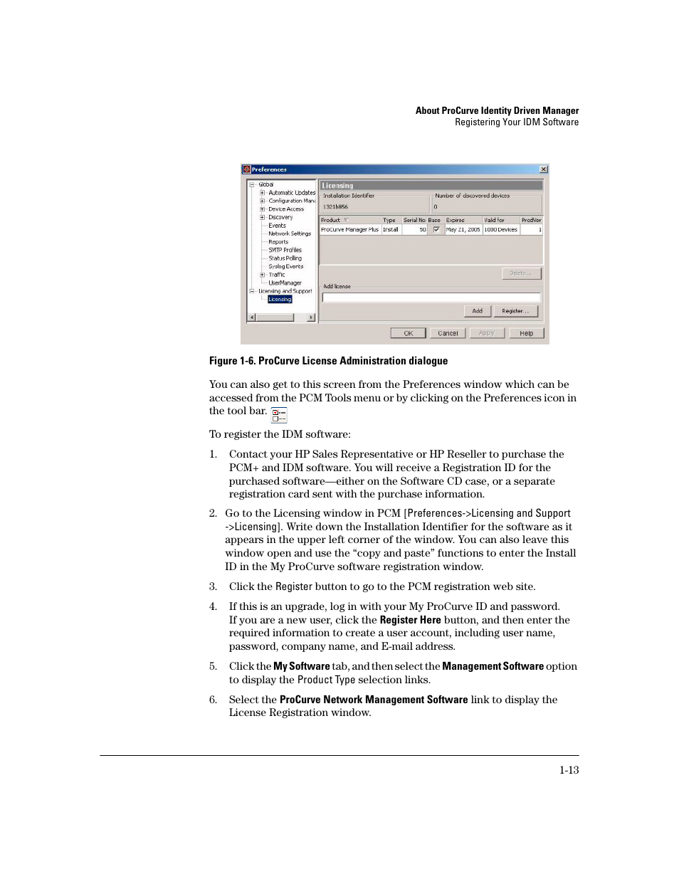 HP Identity Driven Manager Software Series User Manual | Page 19 / 194