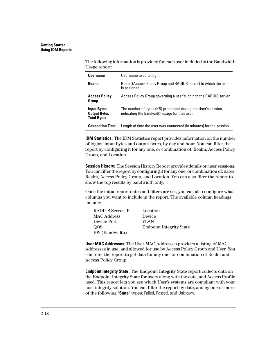 HP Identity Driven Manager Software Series User Manual | Page 40 / 194