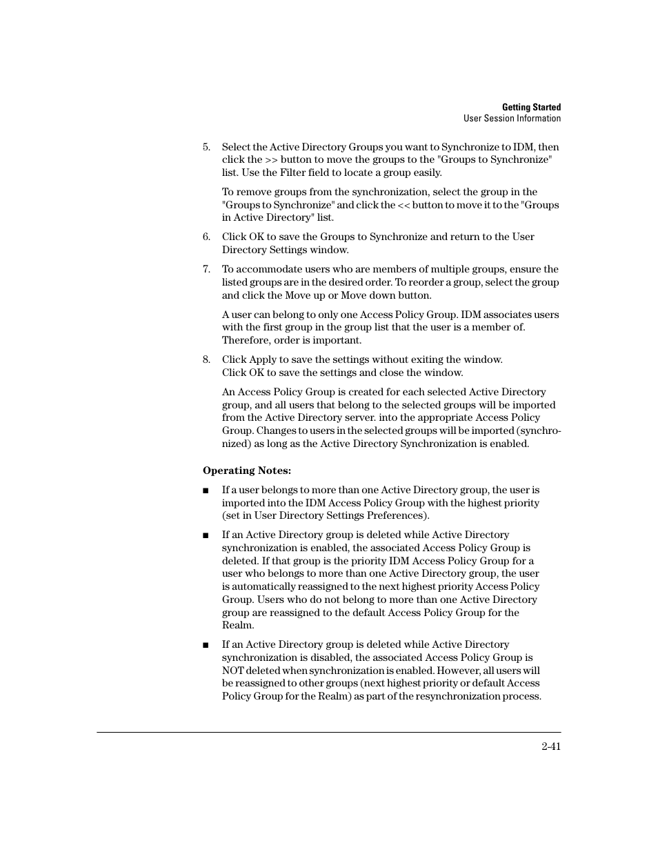 HP Identity Driven Manager Software Series User Manual | Page 63 / 194