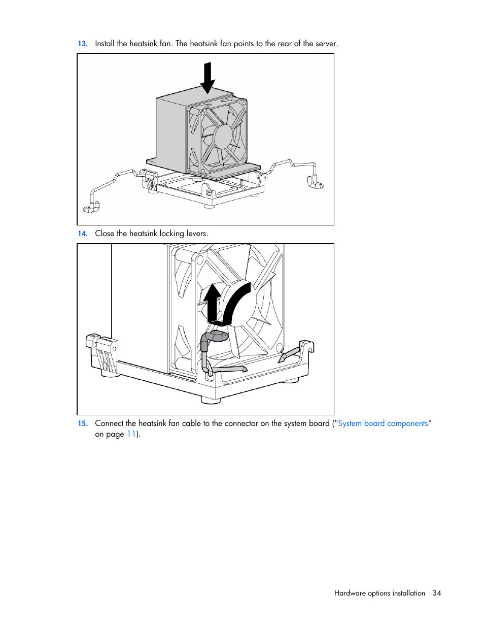 HP ProLiant ML350 G5 Server User Manual | Page 34 / 118