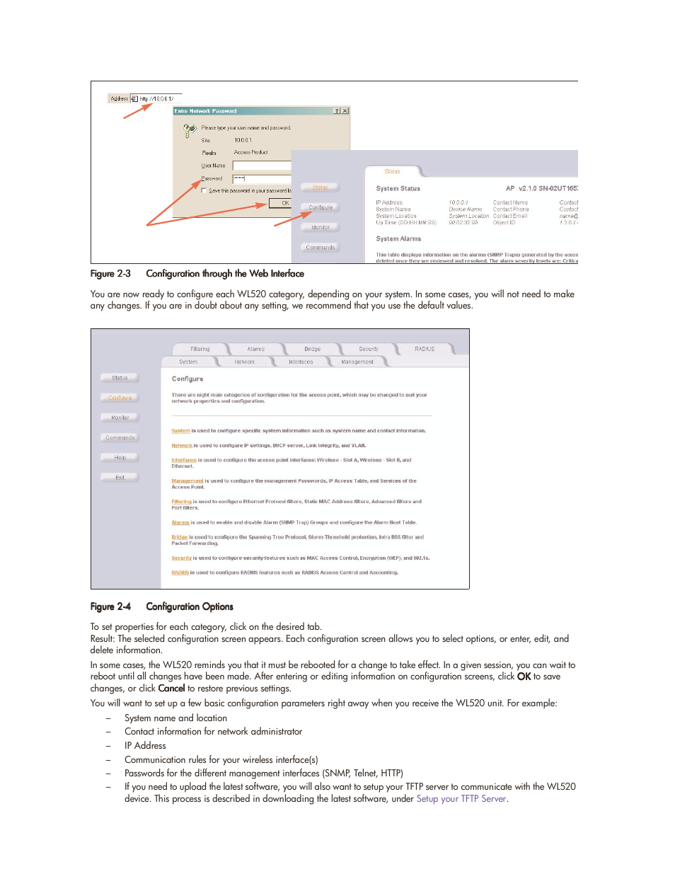 HP ProCurve 520wl Wireless Access Point User Manual | Page 17 / 142