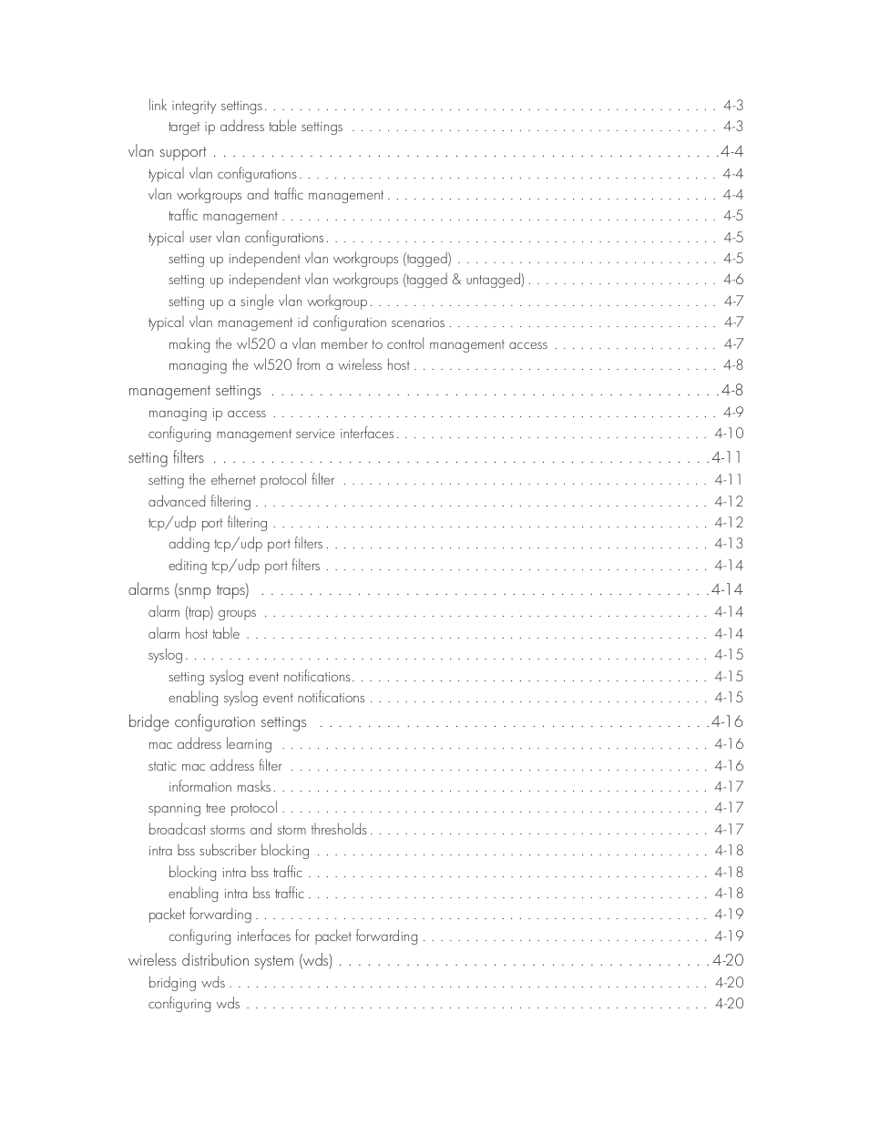 HP ProCurve 520wl Wireless Access Point User Manual | Page 3 / 142