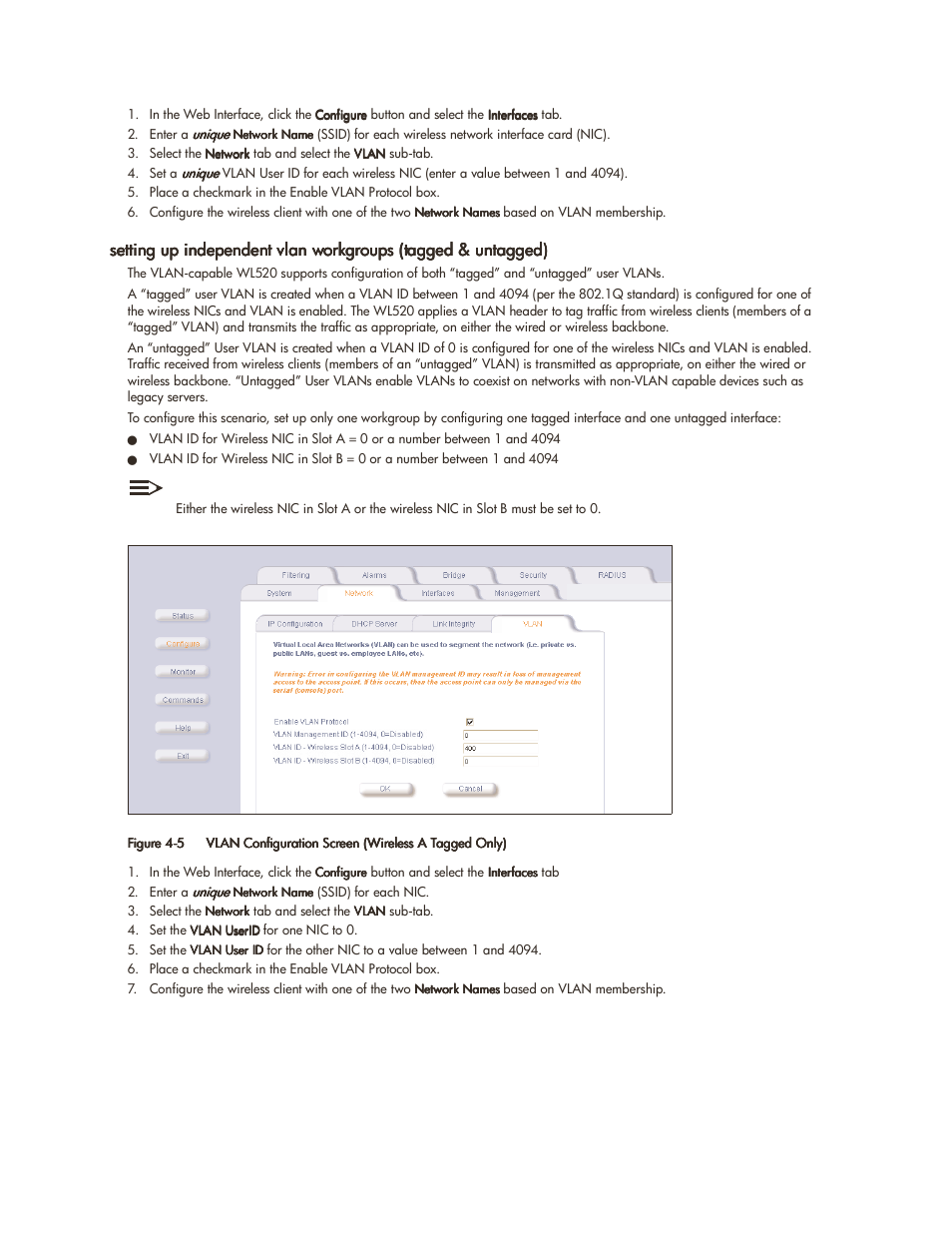 HP ProCurve 520wl Wireless Access Point User Manual | Page 55 / 142