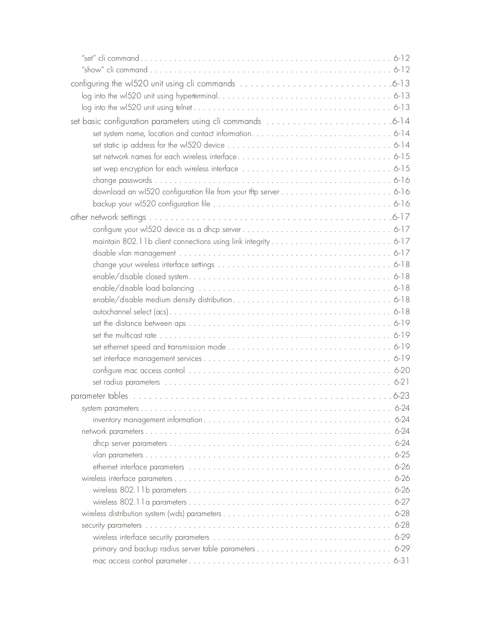 HP ProCurve 520wl Wireless Access Point User Manual | Page 6 / 142