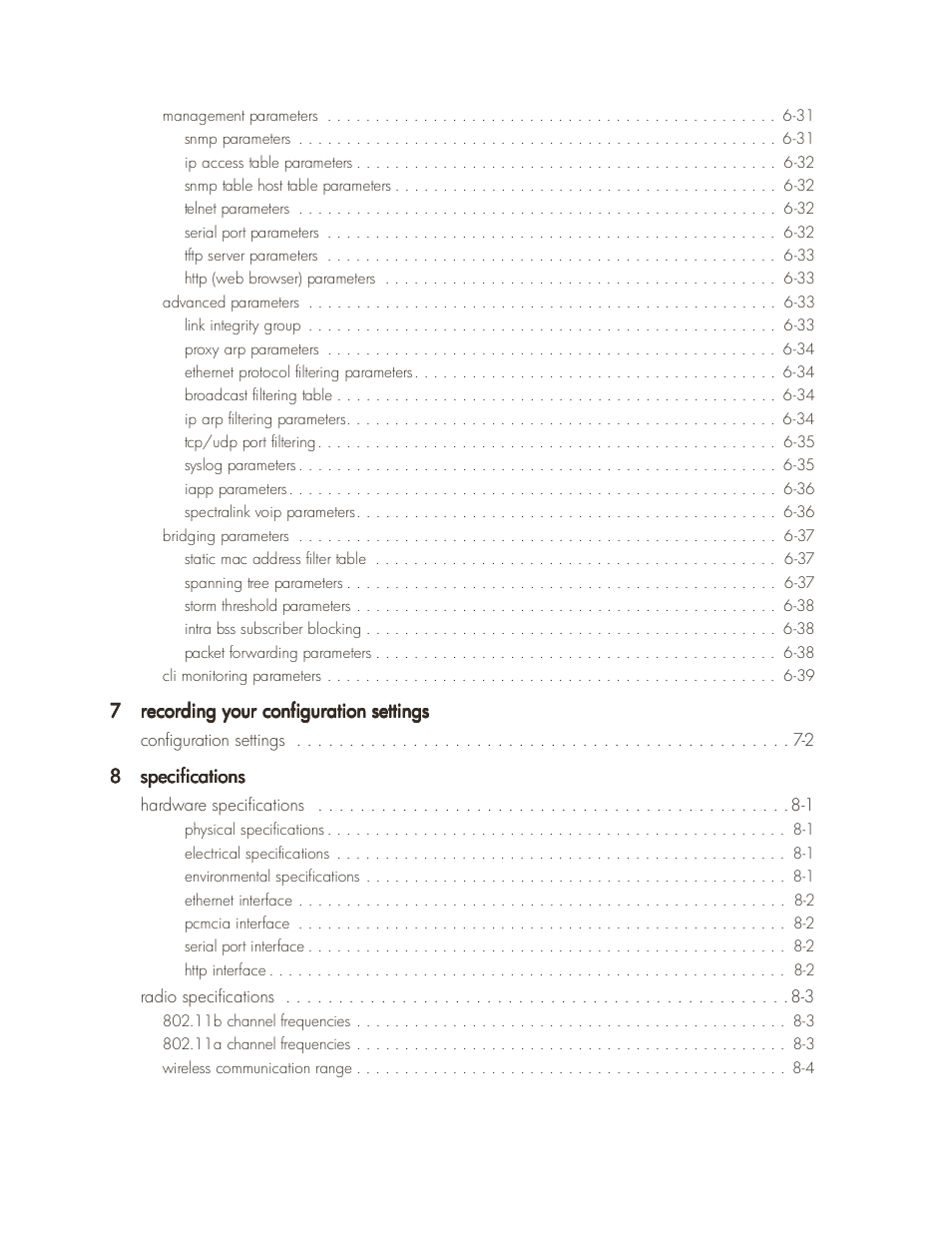 HP ProCurve 520wl Wireless Access Point User Manual | Page 7 / 142