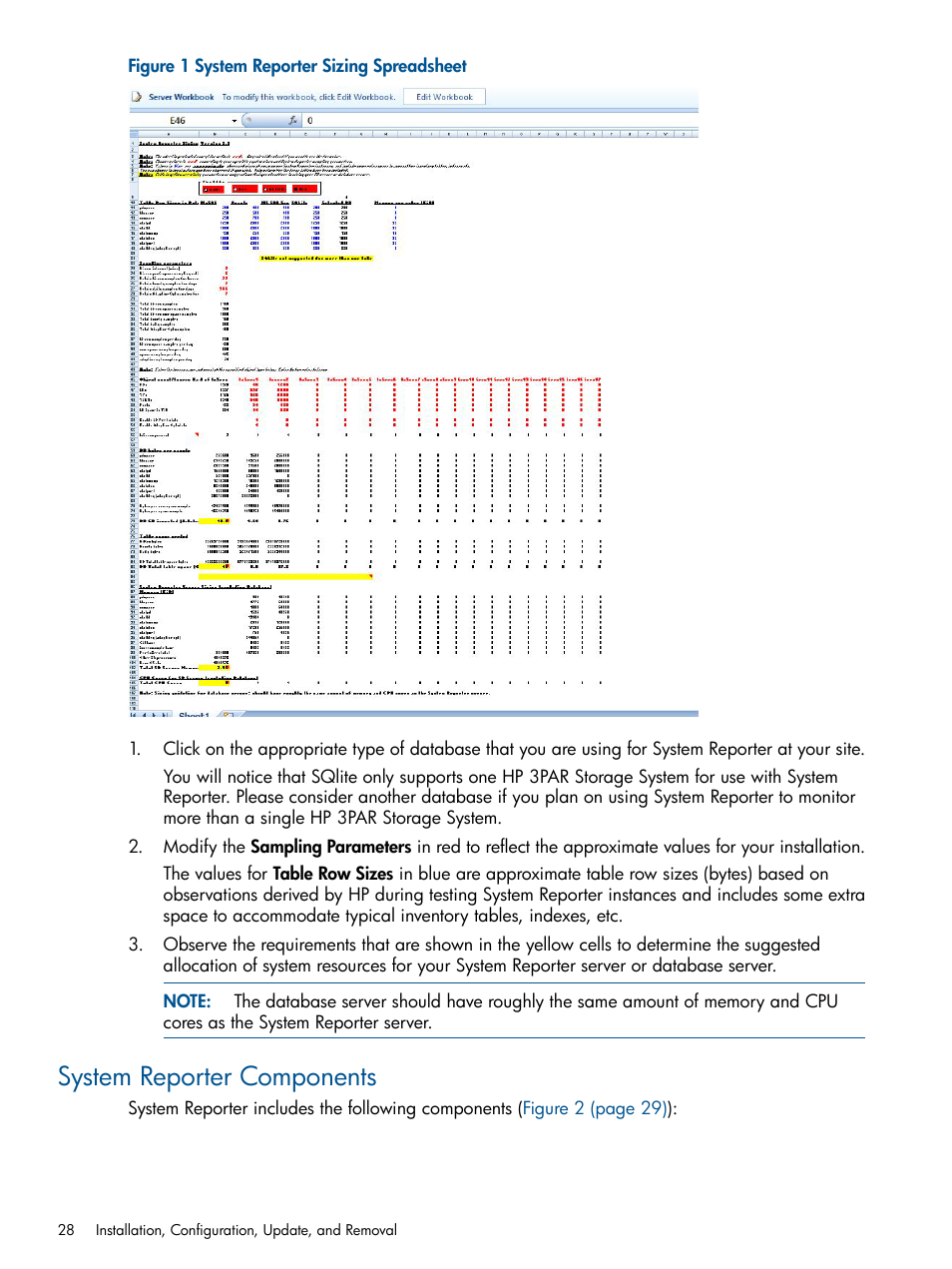 System reporter components | HP 3PAR System Reporter Software User Manual | Page 28 / 224