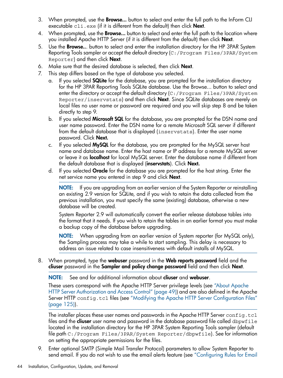 HP 3PAR System Reporter Software User Manual | Page 44 / 224