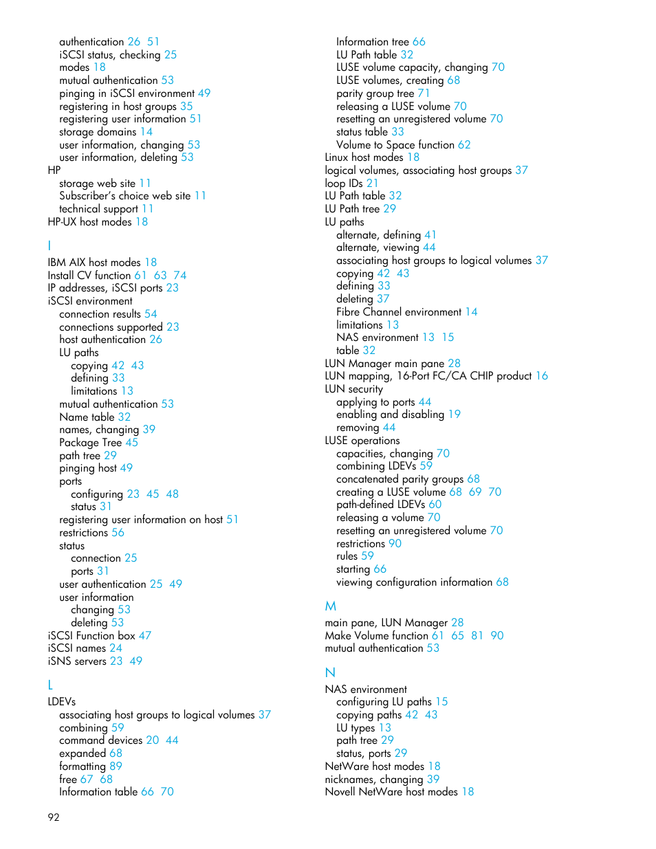 HP StorageWorks XP Remote Web Console Software User Manual | Page 92 / 98