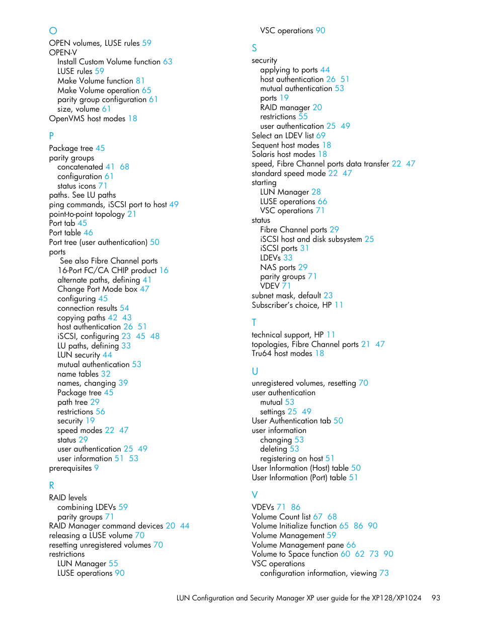 HP StorageWorks XP Remote Web Console Software User Manual | Page 93 / 98