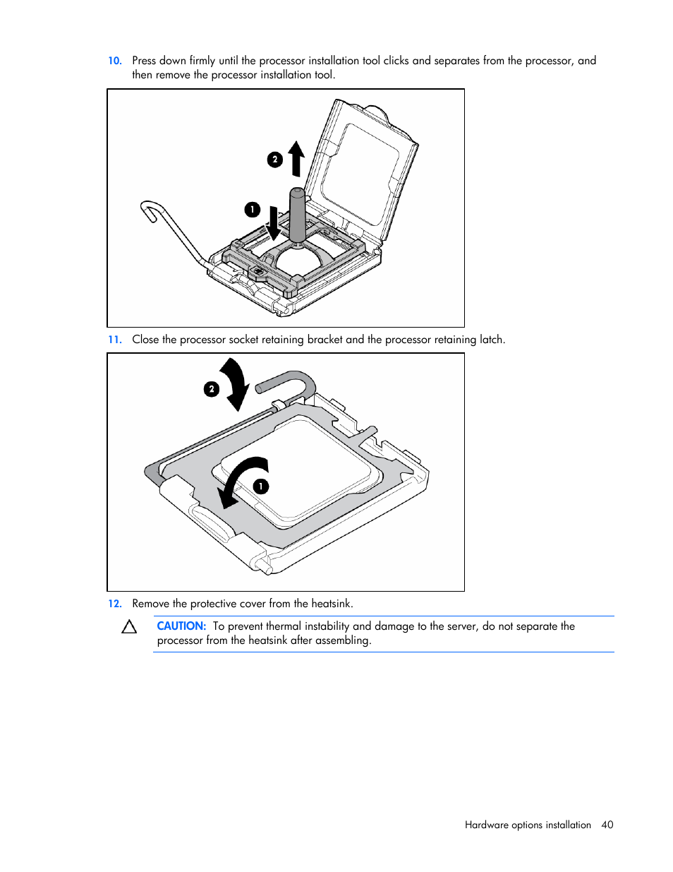 HP ProLiant ML370 G5 Server User Manual | Page 40 / 135