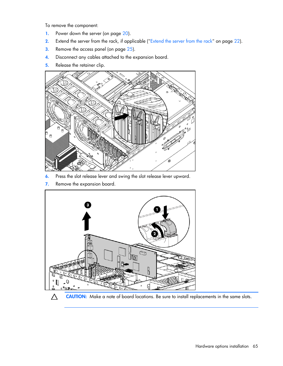 HP ProLiant ML370 G5 Server User Manual | Page 65 / 135