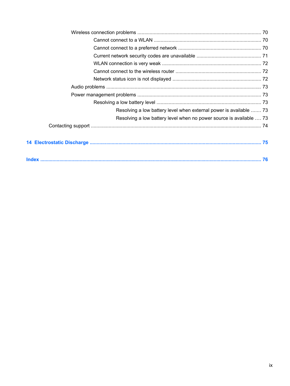 HP ENVY Sleekbook 6-1040ca User Manual | Page 9 / 88