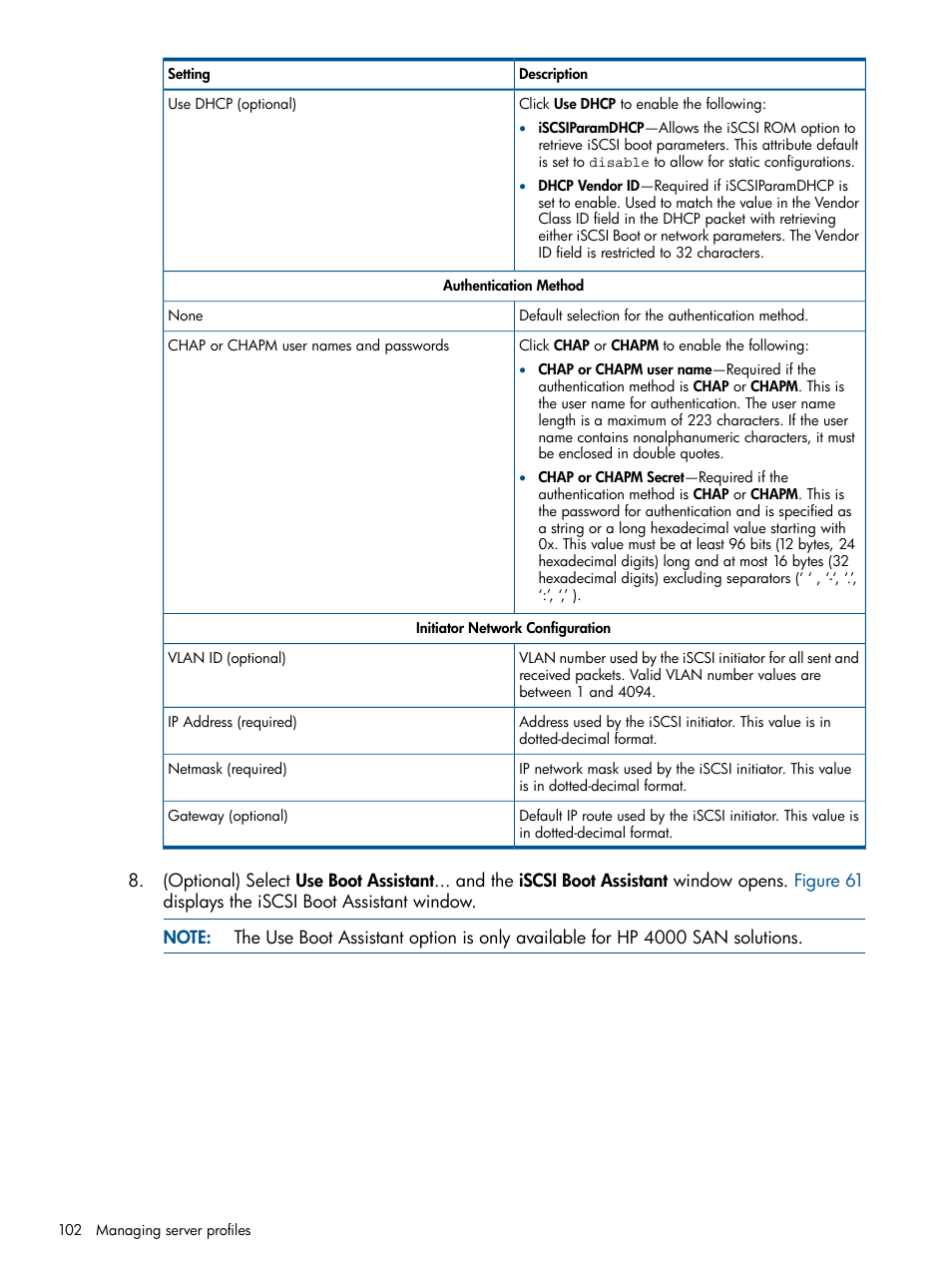 HP Insight Management-Software User Manual | Page 102 / 189