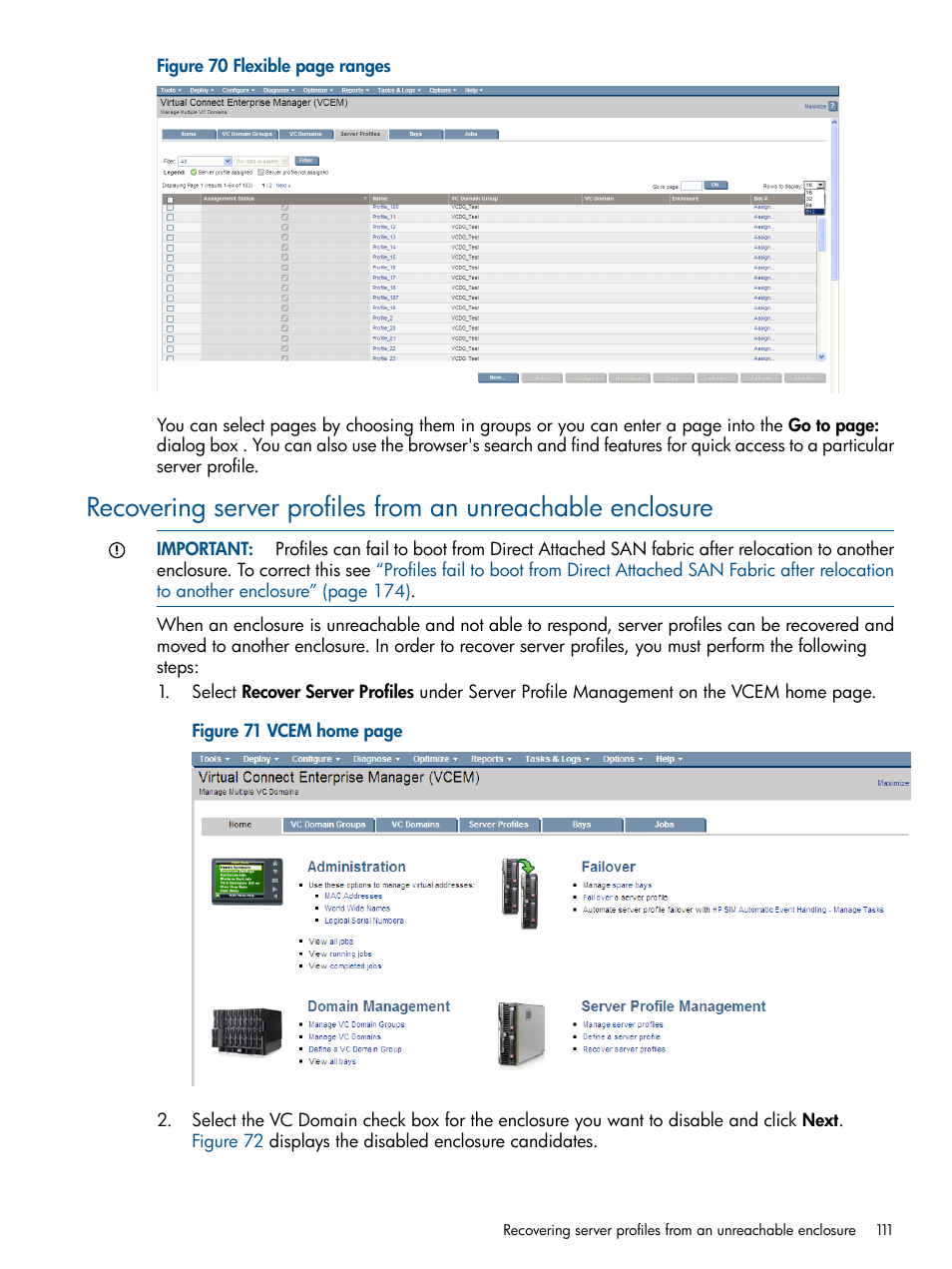 HP Insight Management-Software User Manual | Page 111 / 189