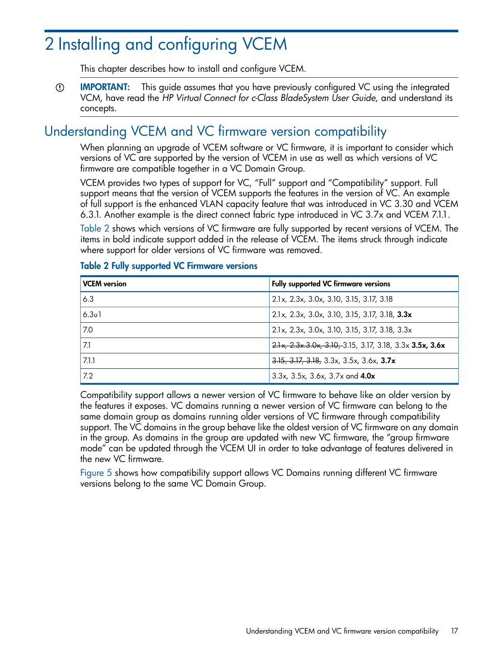 2 installing and configuring vcem | HP Insight Management-Software User Manual | Page 17 / 189