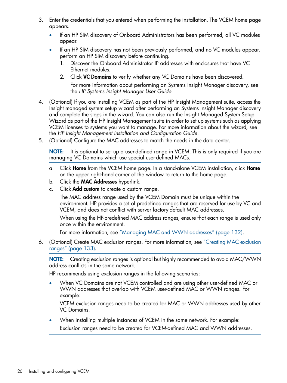 HP Insight Management-Software User Manual | Page 26 / 189