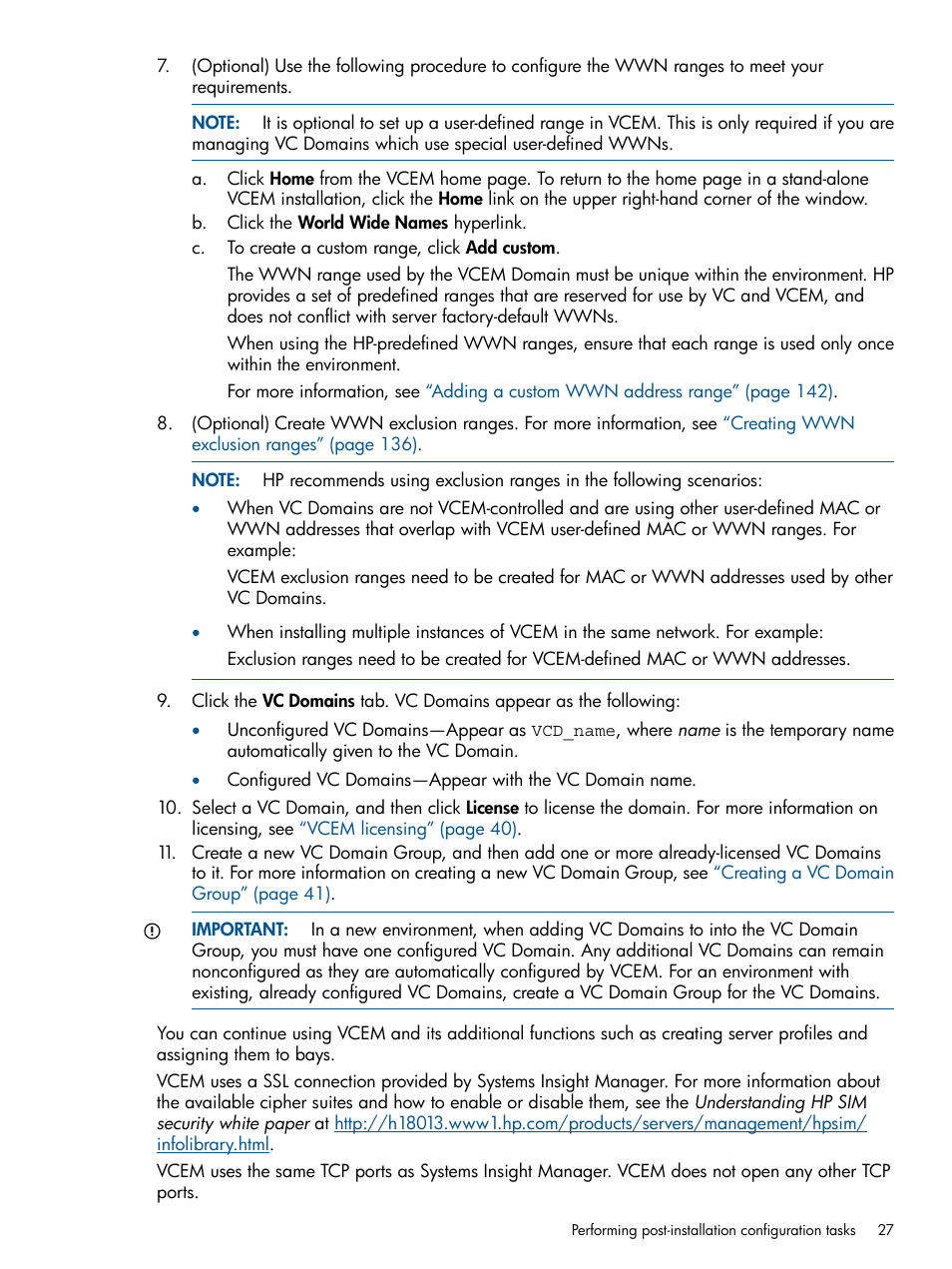 HP Insight Management-Software User Manual | Page 27 / 189