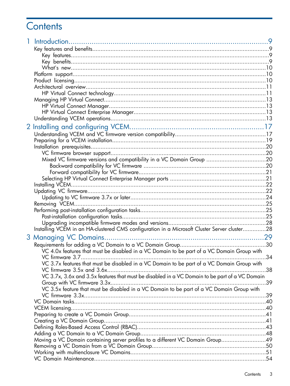 HP Insight Management-Software User Manual | Page 3 / 189